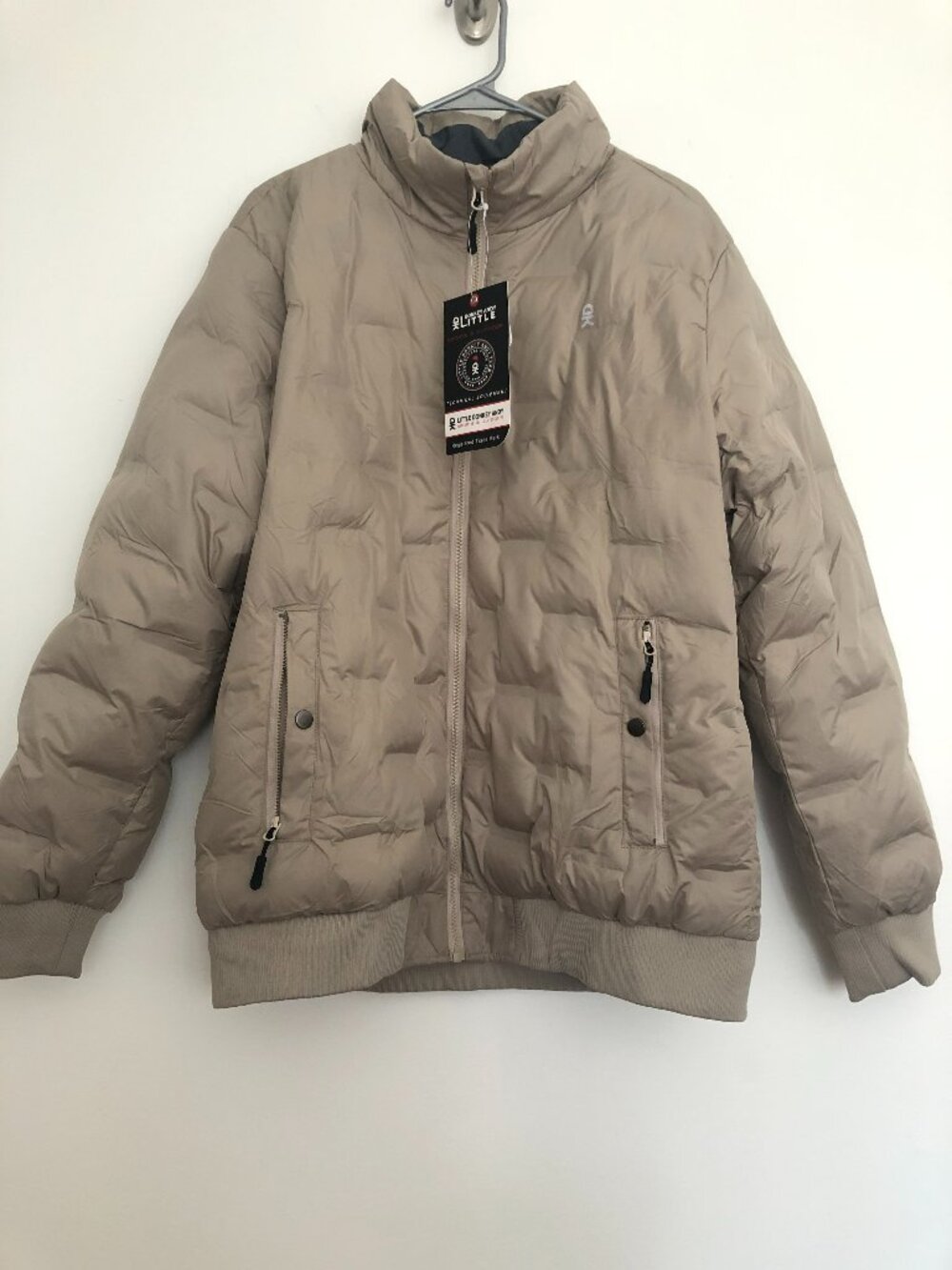 Little Donkey Andy Men's Puffer Warm Jacket Insulation Winter Coat Size XL
